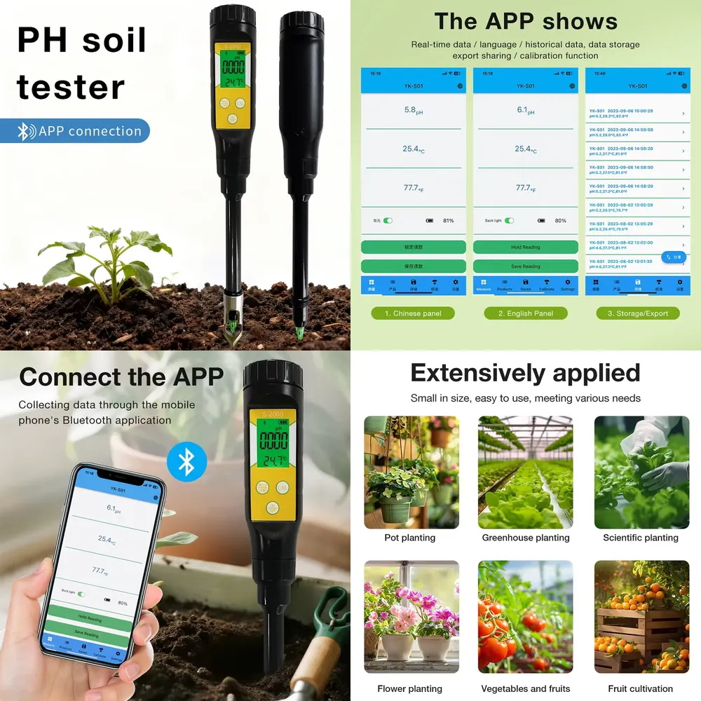 Ph Meter - WAP01 Testeur de pH intelligent pour