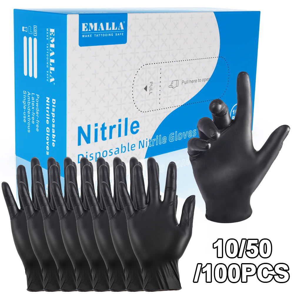 Disposable Gloves Nitrile - Gants de tatouage jetables en Nitrile,