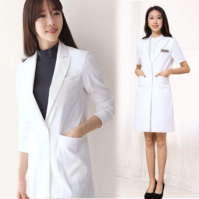 Medical Lab Years - Blouse de laboratoire blanche à manches