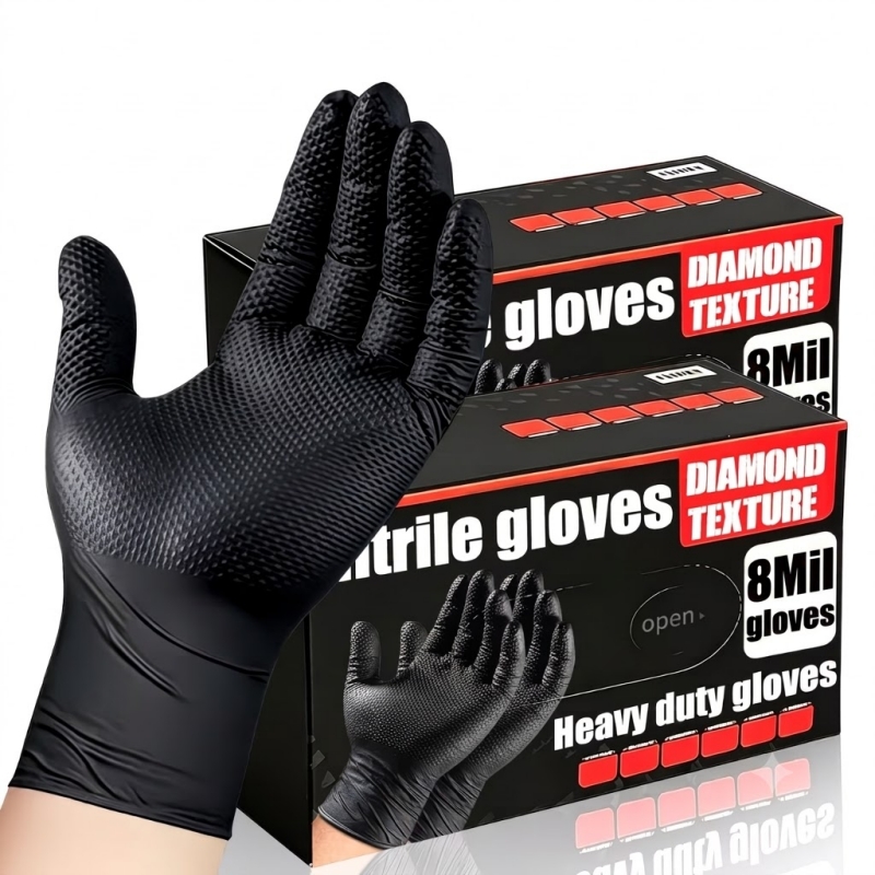 Disposable Gloves Nitrile - Gants de travail industriels en nitrile