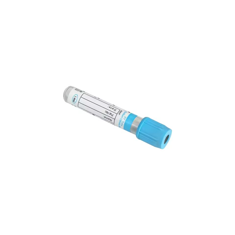 Blood Collection Tube - Tubes jetables de collecte de sang