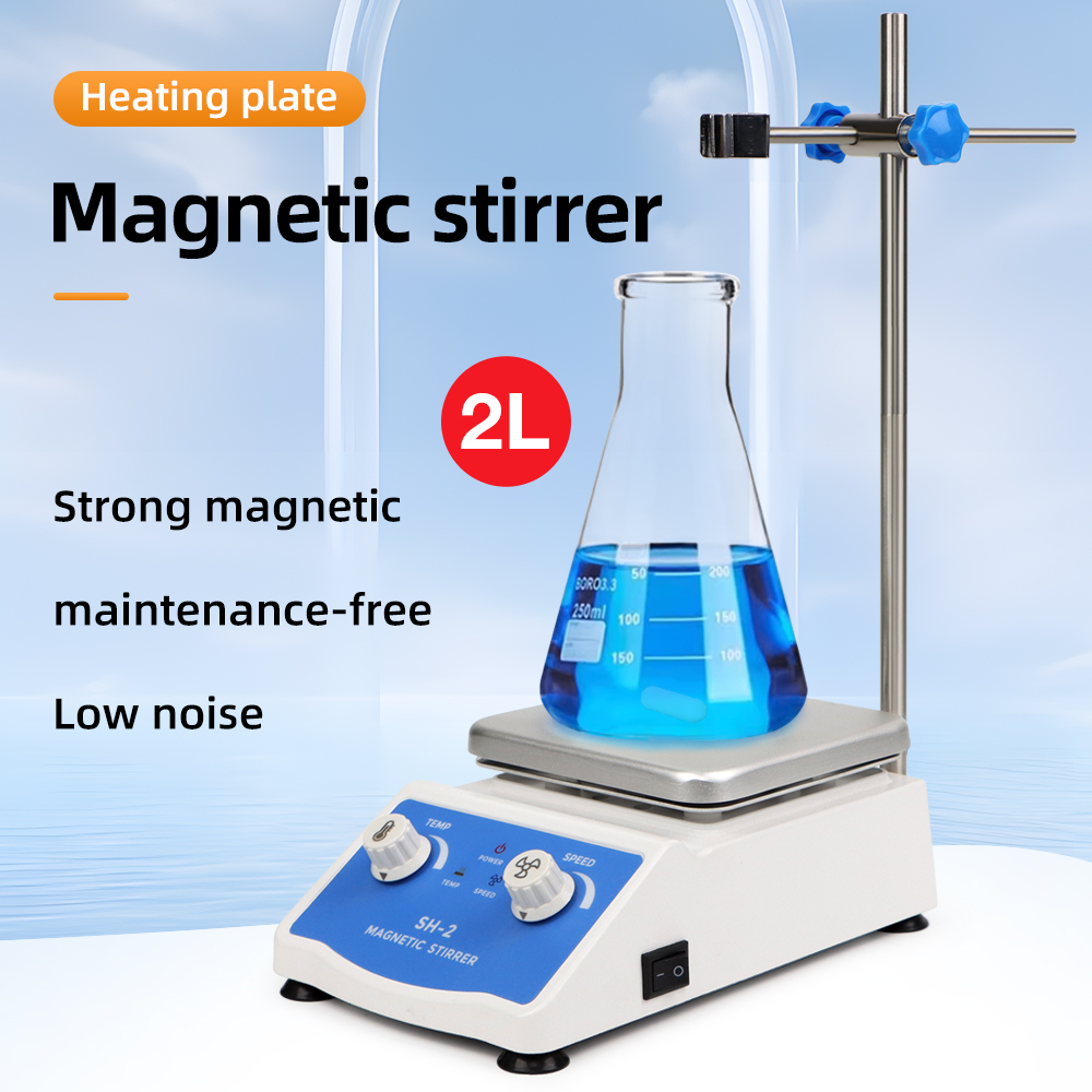 Magnetic Stirrer Hotplate - Agitateur magnétique chauffant à affichage numérique,