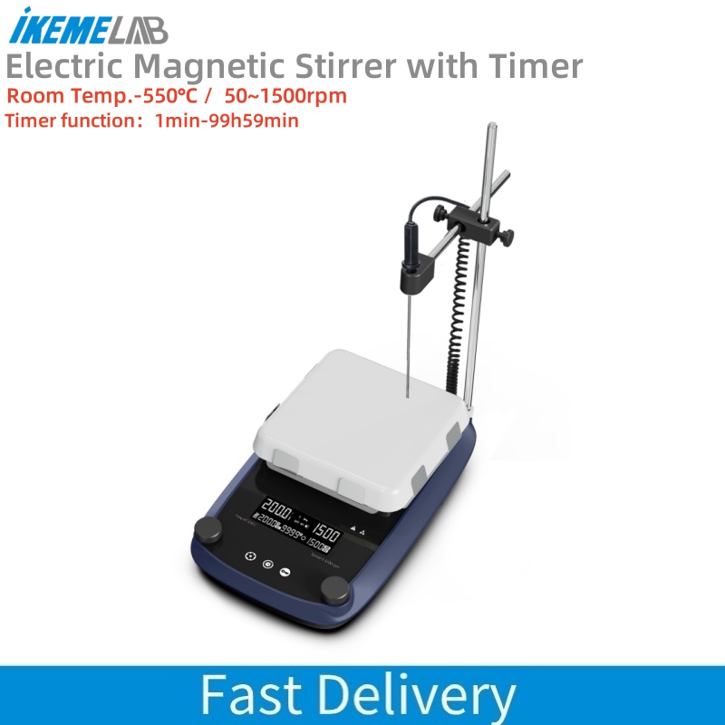 Magnetic Stirrer Hotplate - IKEME Agitateur magnétique à affichage numérique
