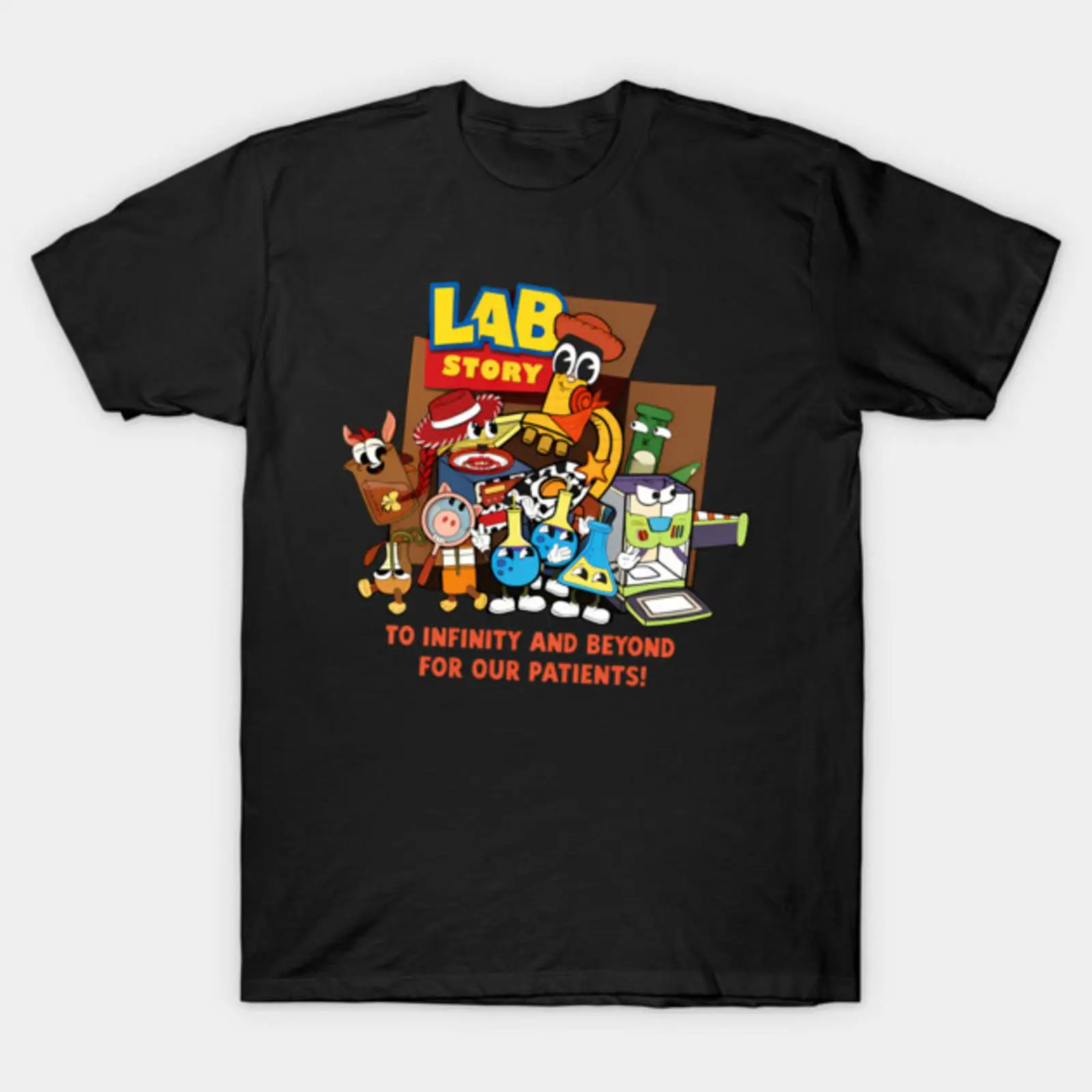 Medical Lab Graphics - T-shirt vintage Lab Story Week 2026