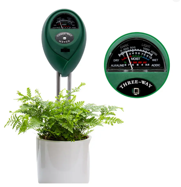 Ph Meter - PH-mètre de jardin 3 en 1,