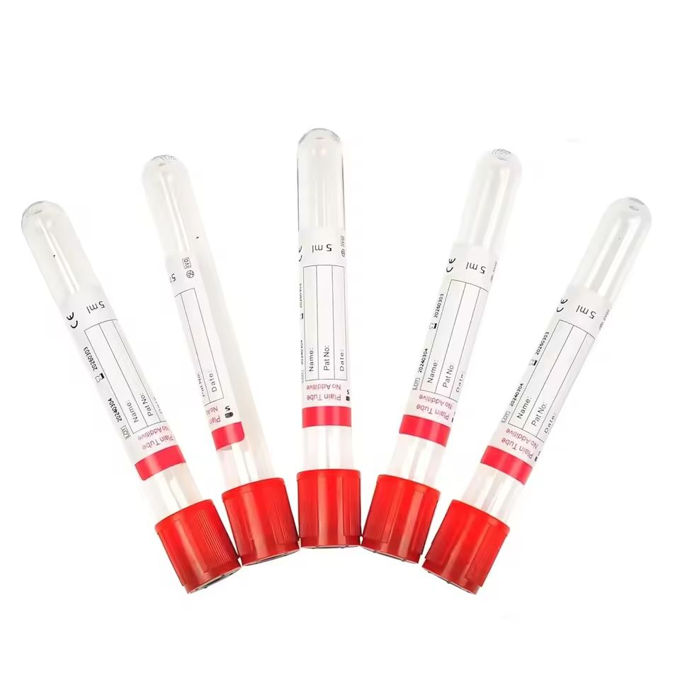 Blood Collection Tube - 100 tubes de prélèvement sanguin jetables