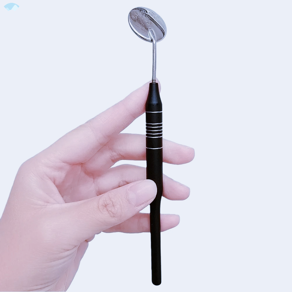 Dental Mirror Probe - Instruments dentaires en acier inoxydable noir
