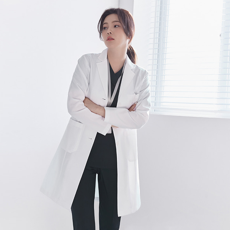 Medical Lab Years - Blouse de médecin style coréen à