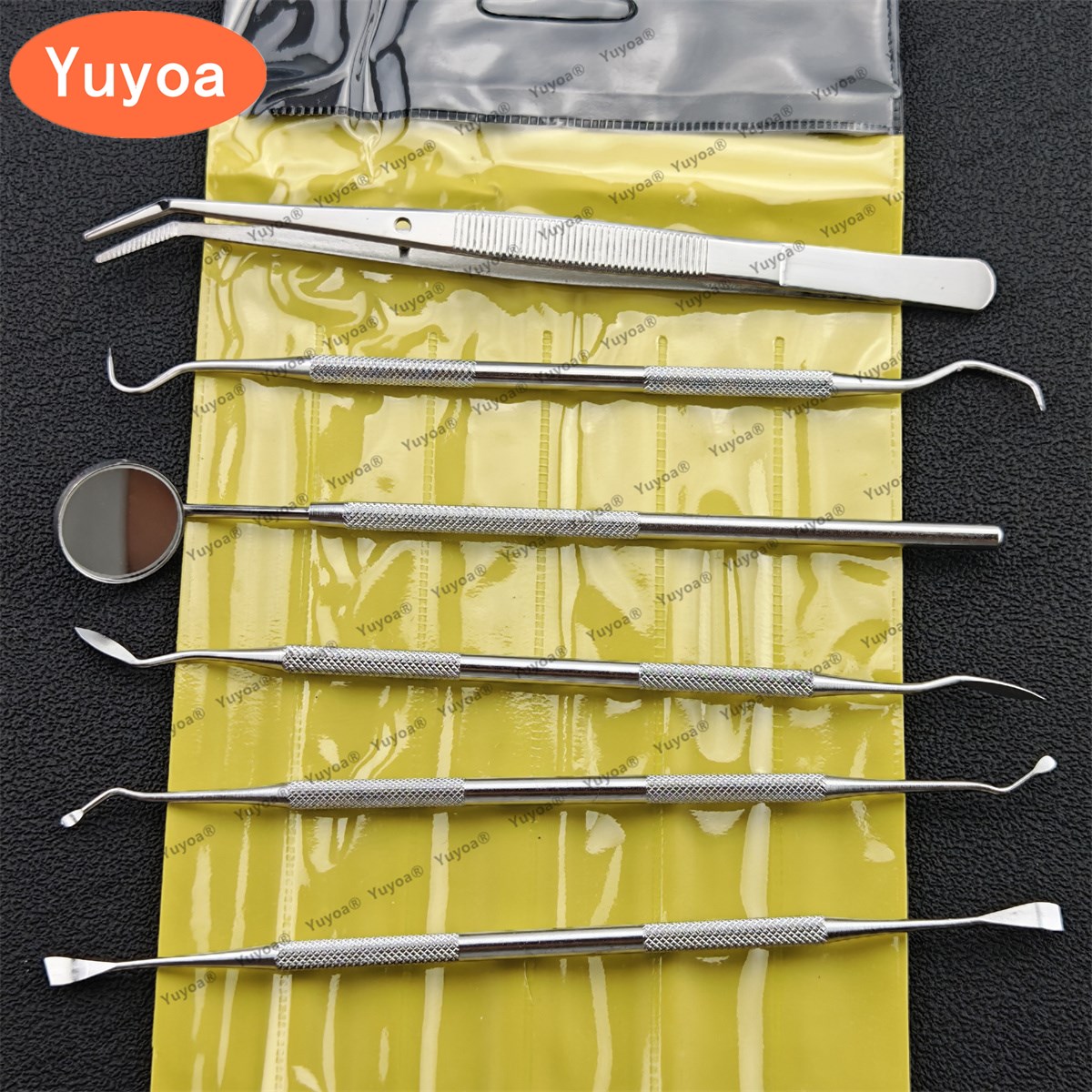 Dental Mirror Probe - Kit de 5 x 6 pièces