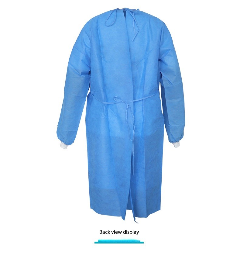 Medical Lab Gown - 10 pièces de robes chirurgicales renforcées