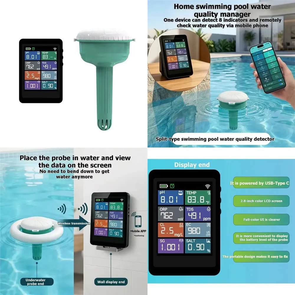 Ph Meter - Thermomètre WAP01 AT43 pour sauna et