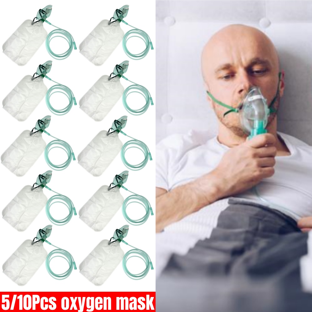 Oxygen Mask Non-Rebreather - Masque facial jetable à haute concentration