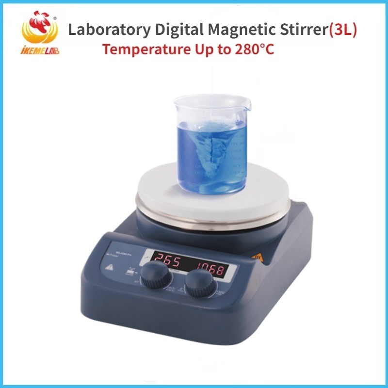 Magnetic Stirrer Hotplate - Agitateur magnétique WEIAI 1500 tr/min, agitateur