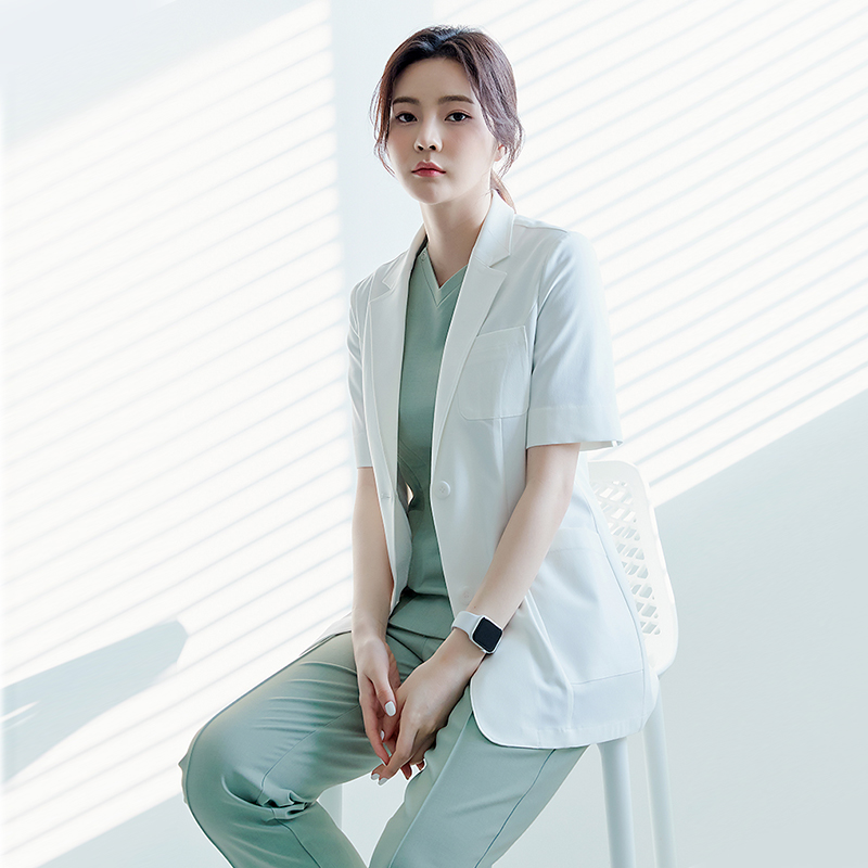 Medical Lab Years - Blouse de laboratoire blanche haut de