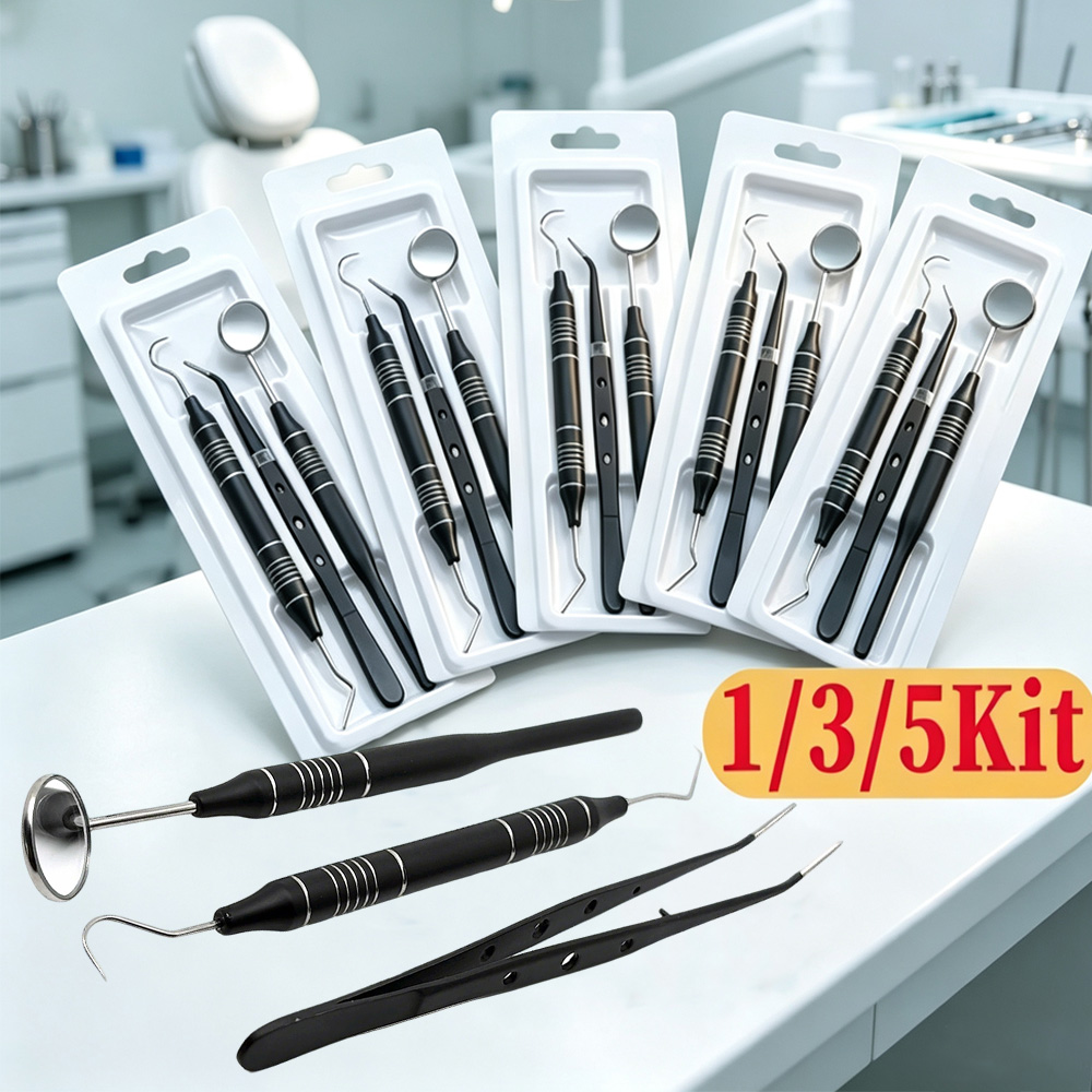 Dental Mirror Probe - Kit d'instruments de soins dentaires, miroir