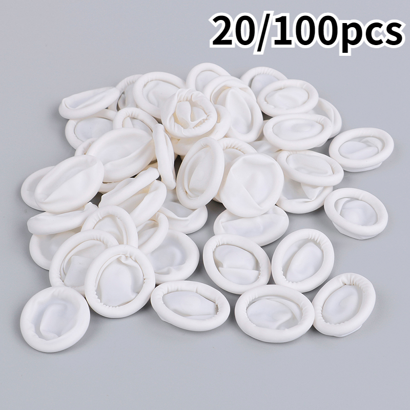 Disposable Gloves Nitrile - Doigts en latex de caoutchouc anti-leges
