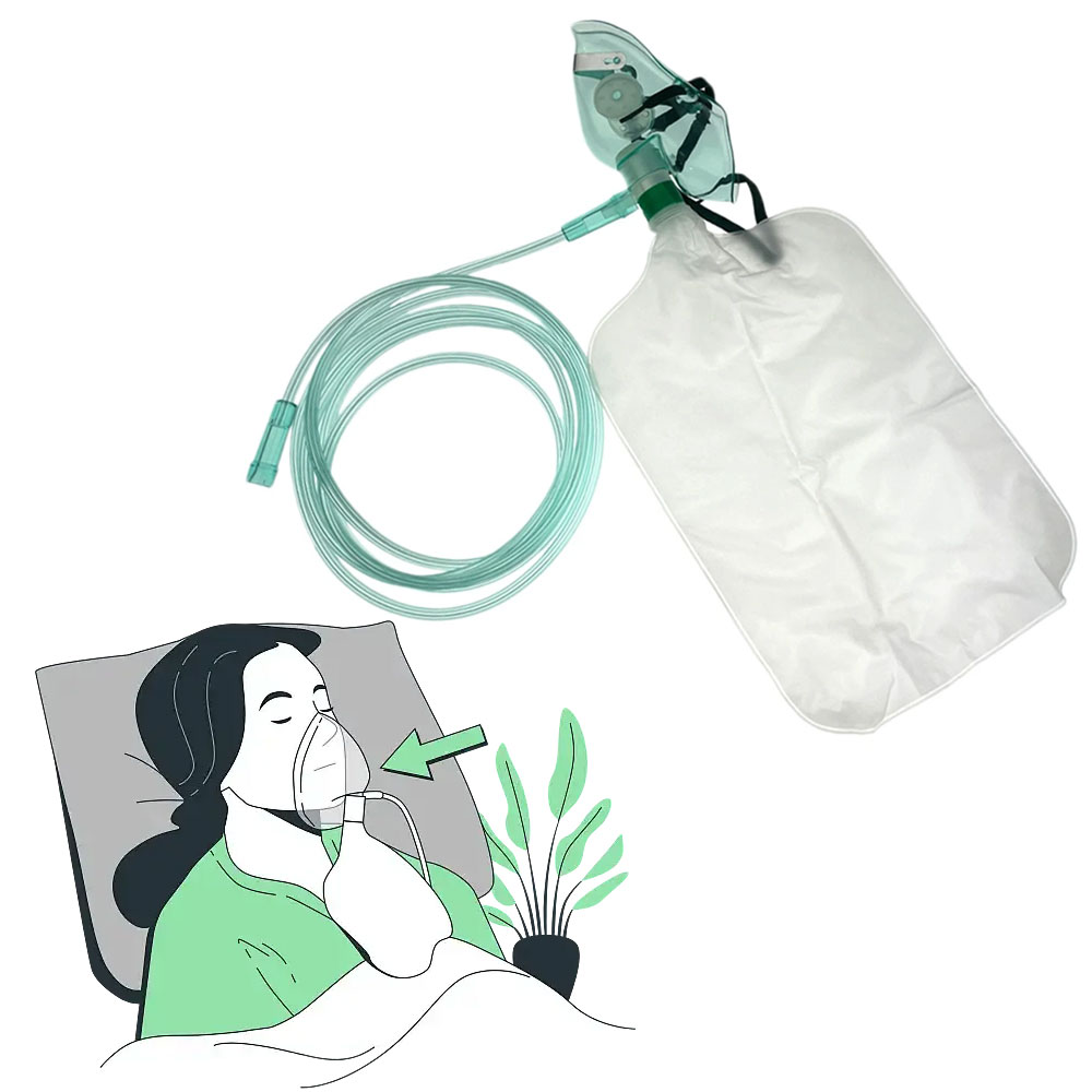 Oxygen Mask Non-Rebreather - Masque à oxygène non respiratoire pour