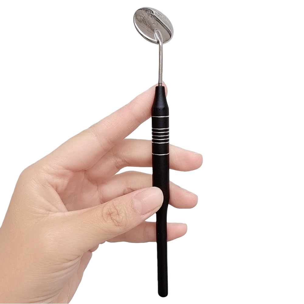 Kit dentaire noir et or 3 pièc - Dental Mirror Probe avis et prix