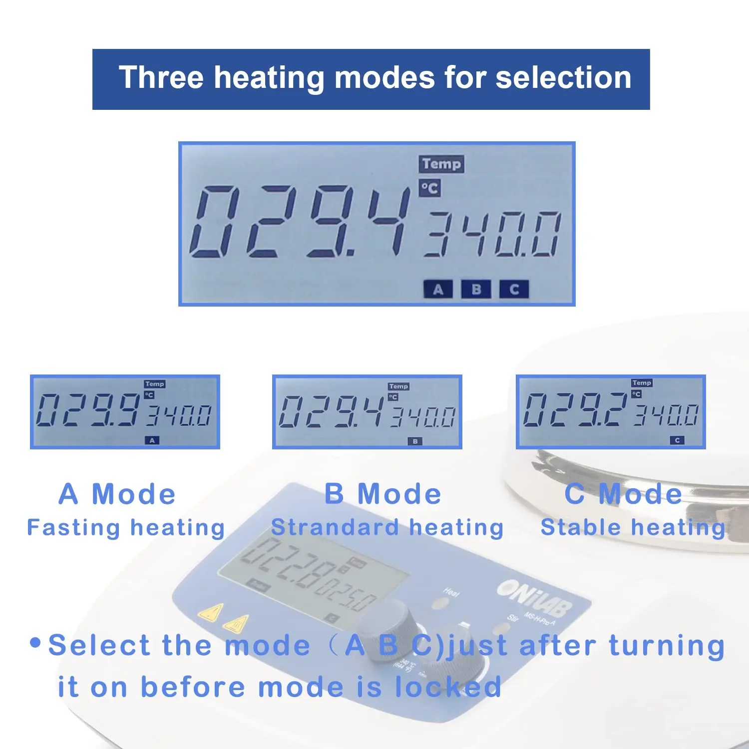 Agitateur magnétique à plaque  - Magnetic Stirrer Hotplate avis et prix