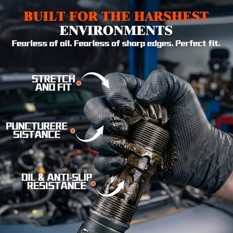 Gants en nitrile jetables indu - Disposable Gloves Nitrile avis et prix