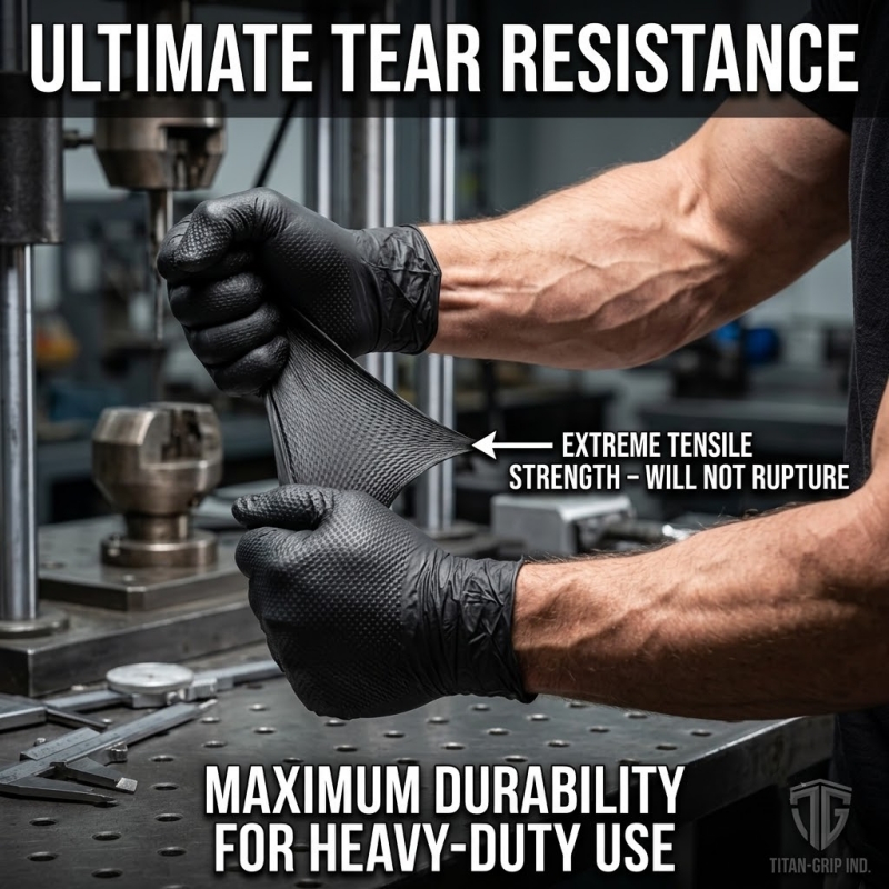 Gants de travail industriels e - Disposable Gloves Nitrile avis et prix