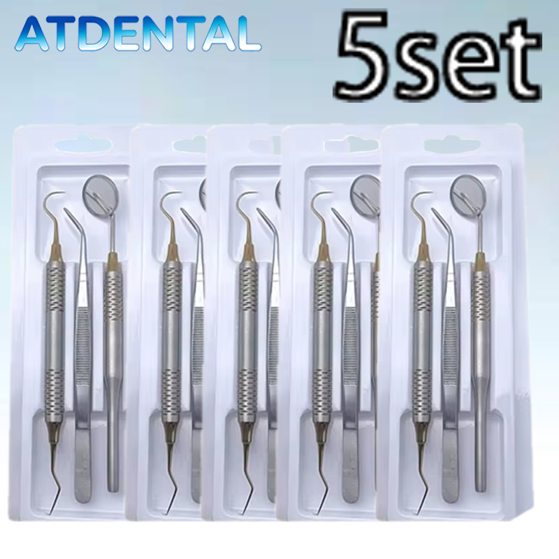 5 pièces dentaire Double extré - Dental Mirror Probe avis et prix