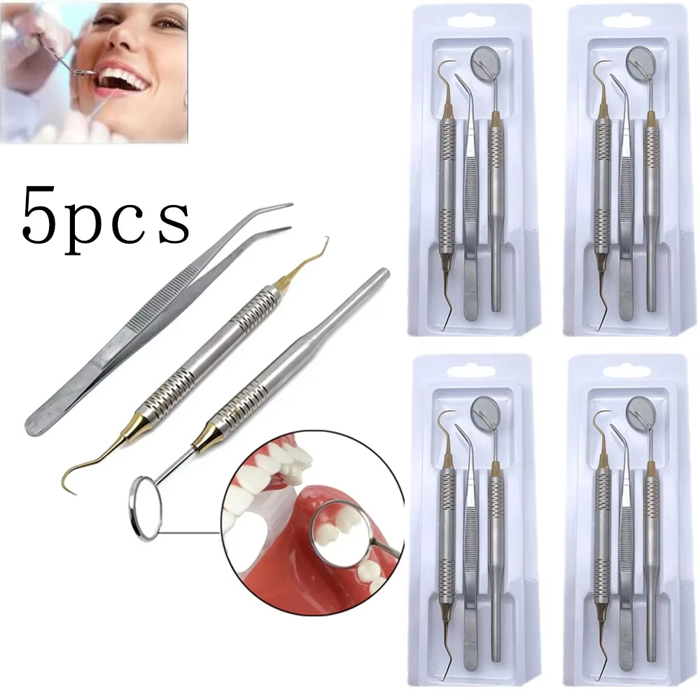 5 pièces dentaire Double extré - Dental Mirror Probe avis et prix