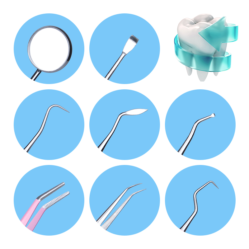 Pince à épiler dentaire rose,  - Dental Mirror Probe avis et prix