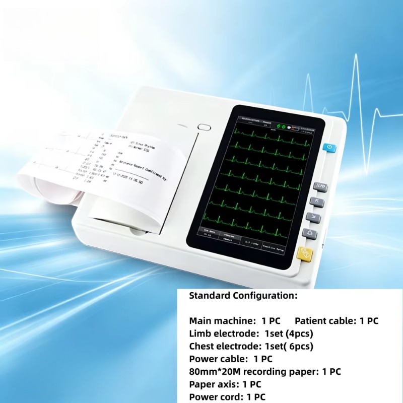Appareil ECG portable à 12 pis - Ekg Ecg Machine Portable avis et prix