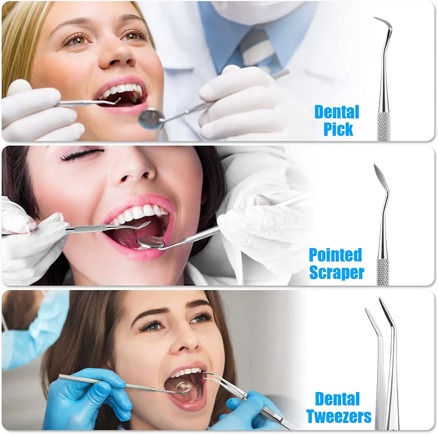 Outils de nettoyage de dentist - Dental Mirror Probe avis et prix