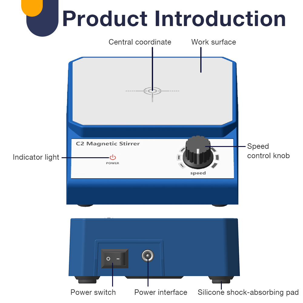 Mélangeur d'agitateur magnétiq - Magnetic Stirrer Hotplate avis et prix