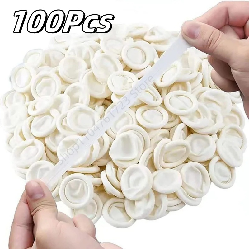 100 Protège-doigts jetables en - Disposable Gloves Nitrile avis et prix