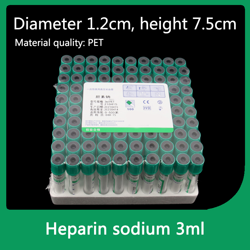 Tube d'antiagulant de Sodium H - Blood Collection Tube avis et prix