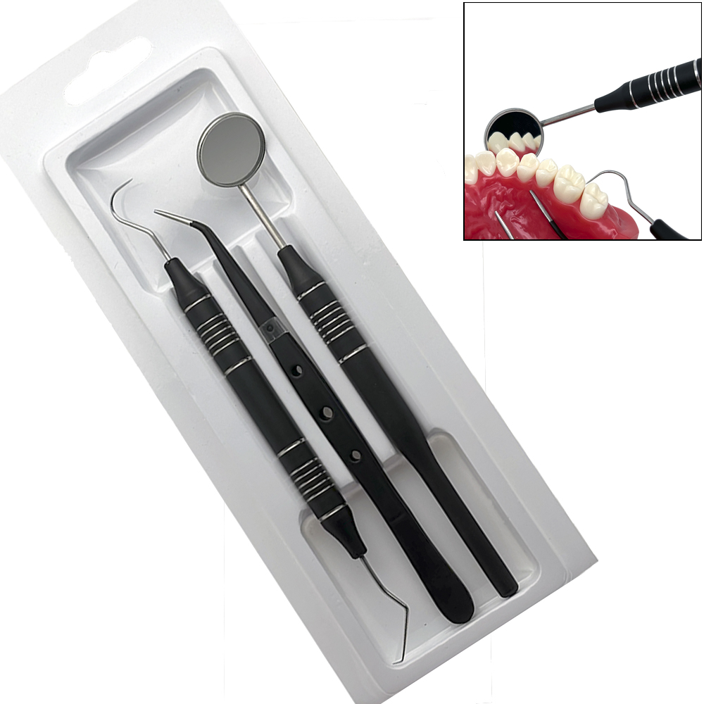 Kit de miroir dentaire, 3 pièc - Dental Mirror Probe avis et prix