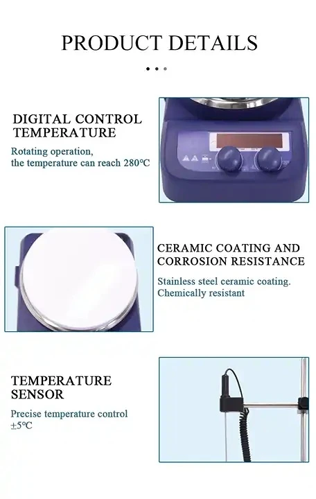 Agitateur magnétique chauffant - Magnetic Stirrer Hotplate avis et prix