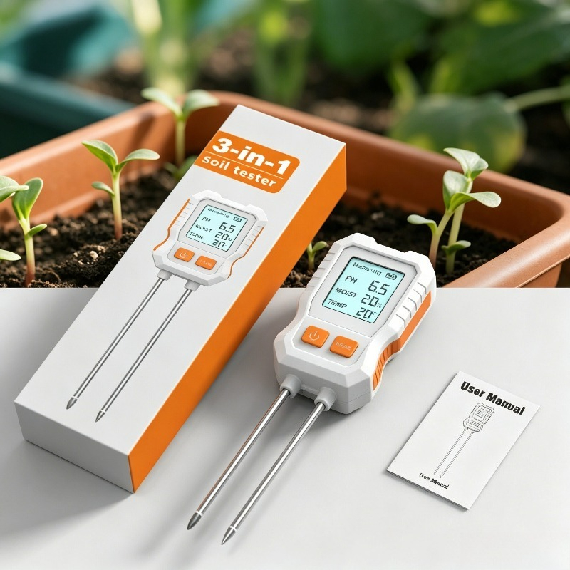 Testeur de sol numérique 3-en- - Ph Meter avis et prix