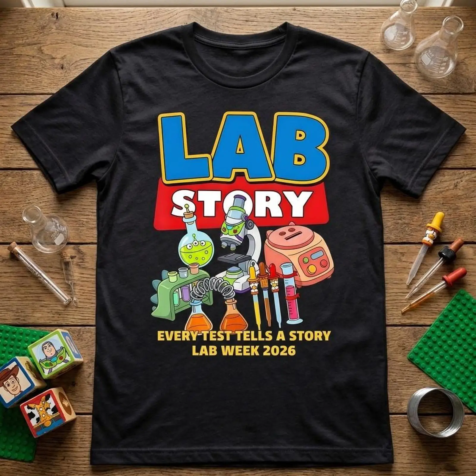 T-shirt Lab Week 2026 – Humour - Medical Lab Graphics avis et prix